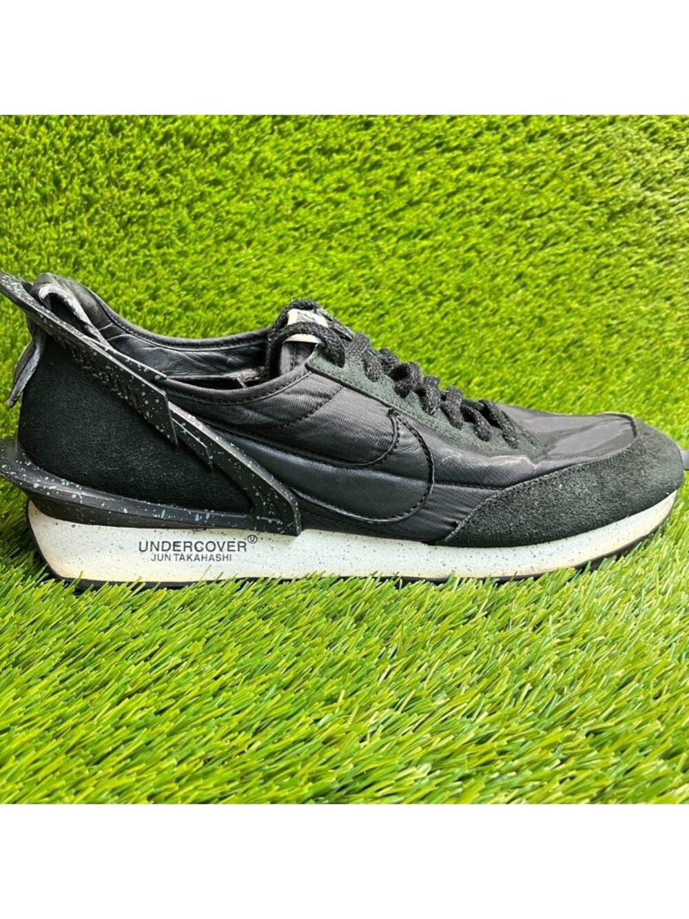 Nike Daybreak Undercover Womens Size 16.5 Mens 15 Black Shoes Sneakers